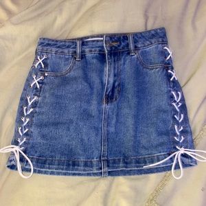 Pacsun size 23 denim skirt